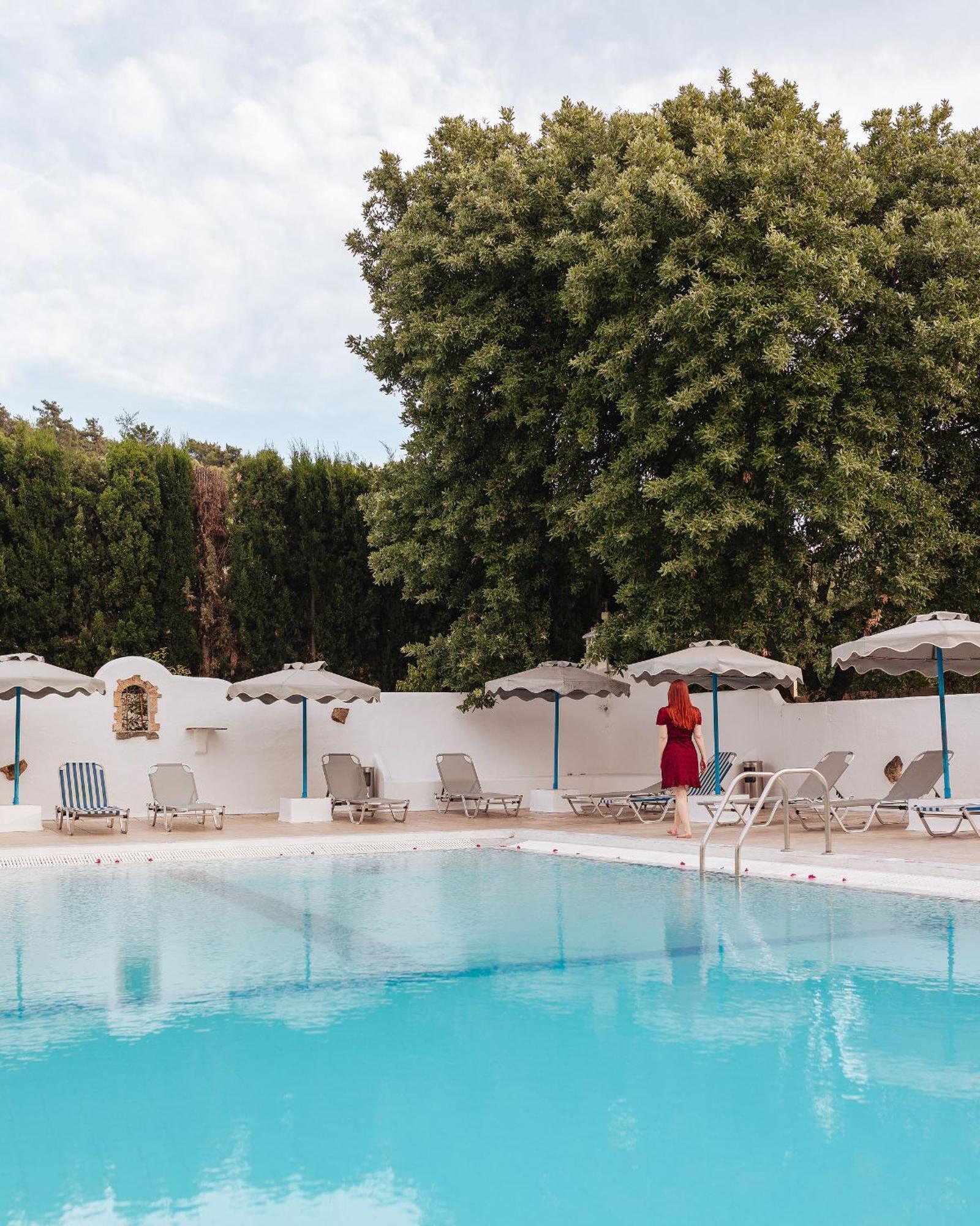 Hotel Nathalie Иксия Екстериор снимка